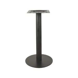 Eetkamertafel Poot - Rond - Zwart - Metaal - 40x40x72