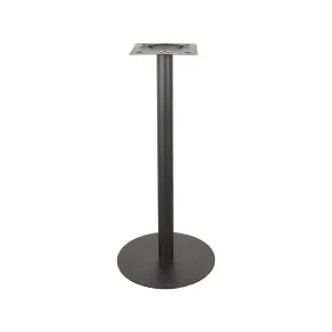 Bartafel Poot - Rond - Zwart - Metaal - 40x40x108