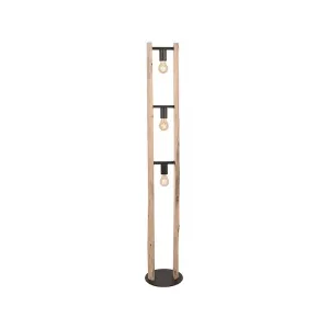 Vloerlamp Woody - Rough - Hout
