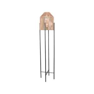 Vloerlamp Ibiza - Naturel - Jute