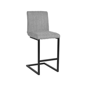 Barkruk Milo - Zinc - Weave - Zithoogte 65