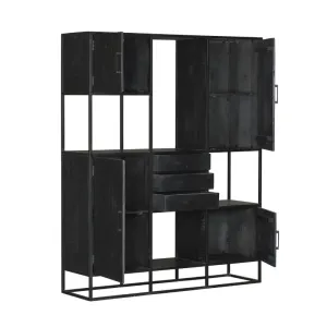 Vakkenkast Denver Black Supreme XXL