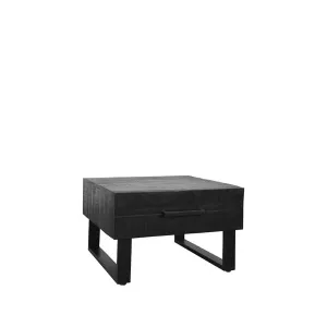 Salontafel Santos - Zwart - Mangohout