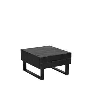Salontafel Santos - Zwart - Mangohout