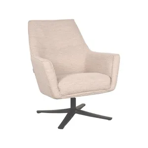 Fauteuil Tod - Naturel - Boucle