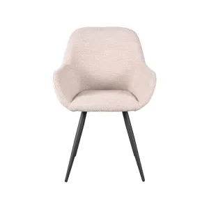 Eetkamerstoel Fender - Naturel - Boucle