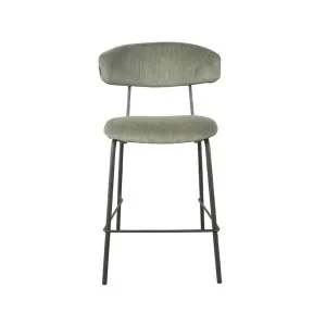 Eetkamerstoel Zack - Army green - Ribcord