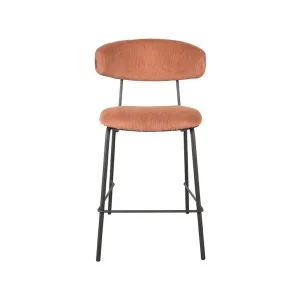 Barkruk Zack - Rust - Ribcord - Zithoogte 65