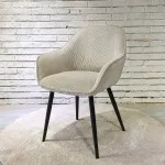 Armstoel Guy Rib White Sand