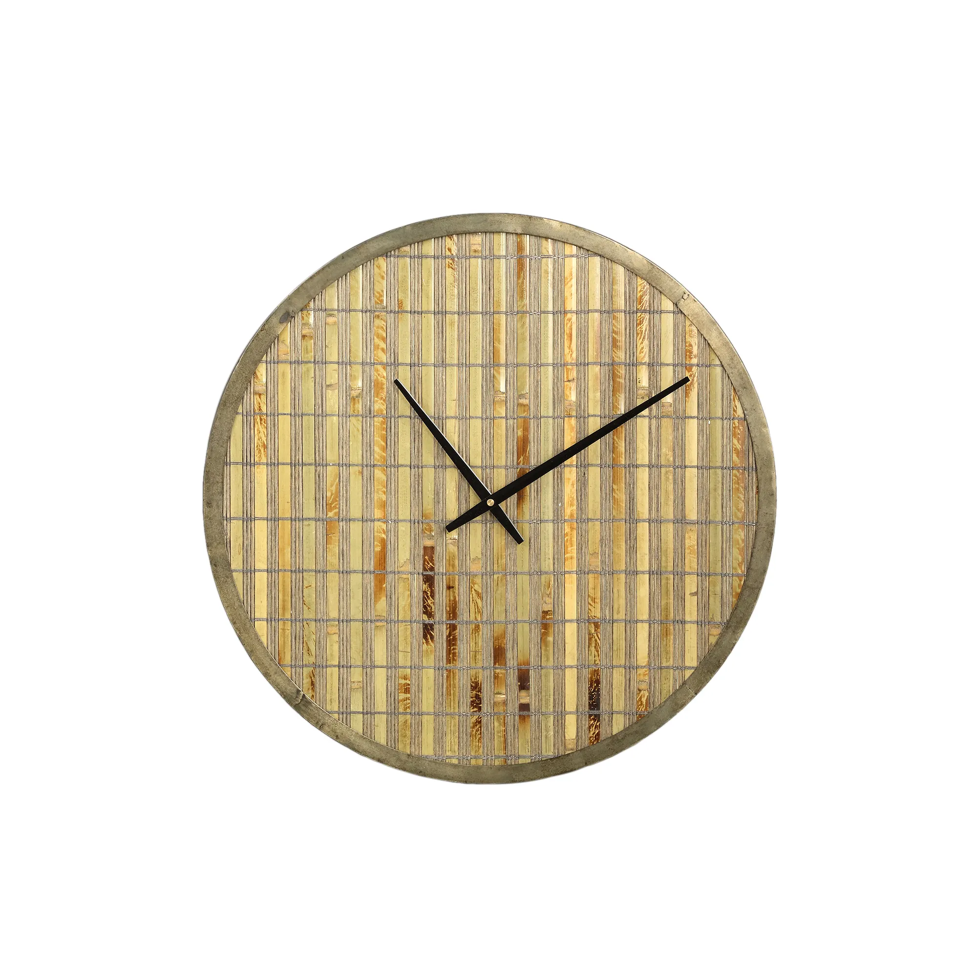 Ferine Natural Rattan wall clock
