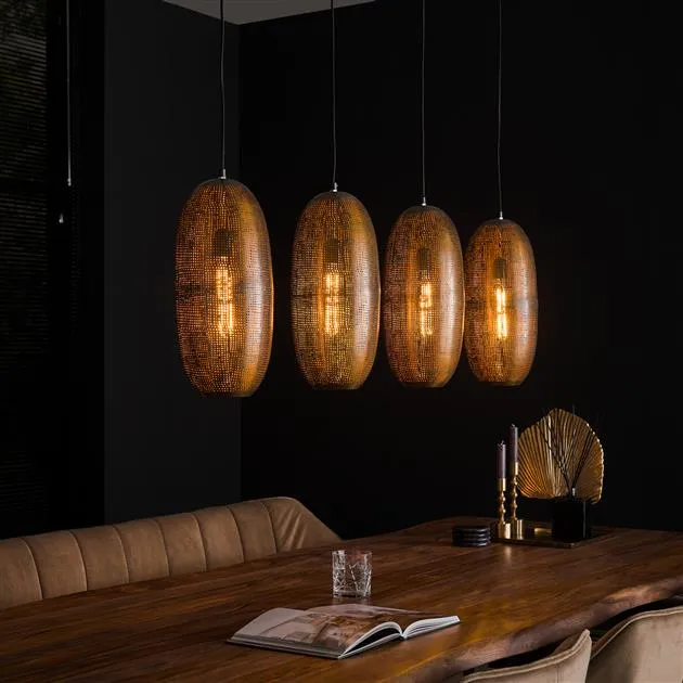 Hanglamp 3L cosmic / Brons antiek