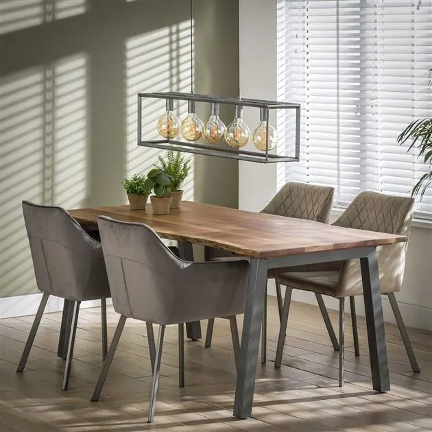 Eetkamertafel 180 edge 25mm / Massief acacia naturel