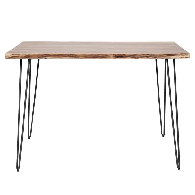 Bartafel edge 130 / Massief acacia naturel