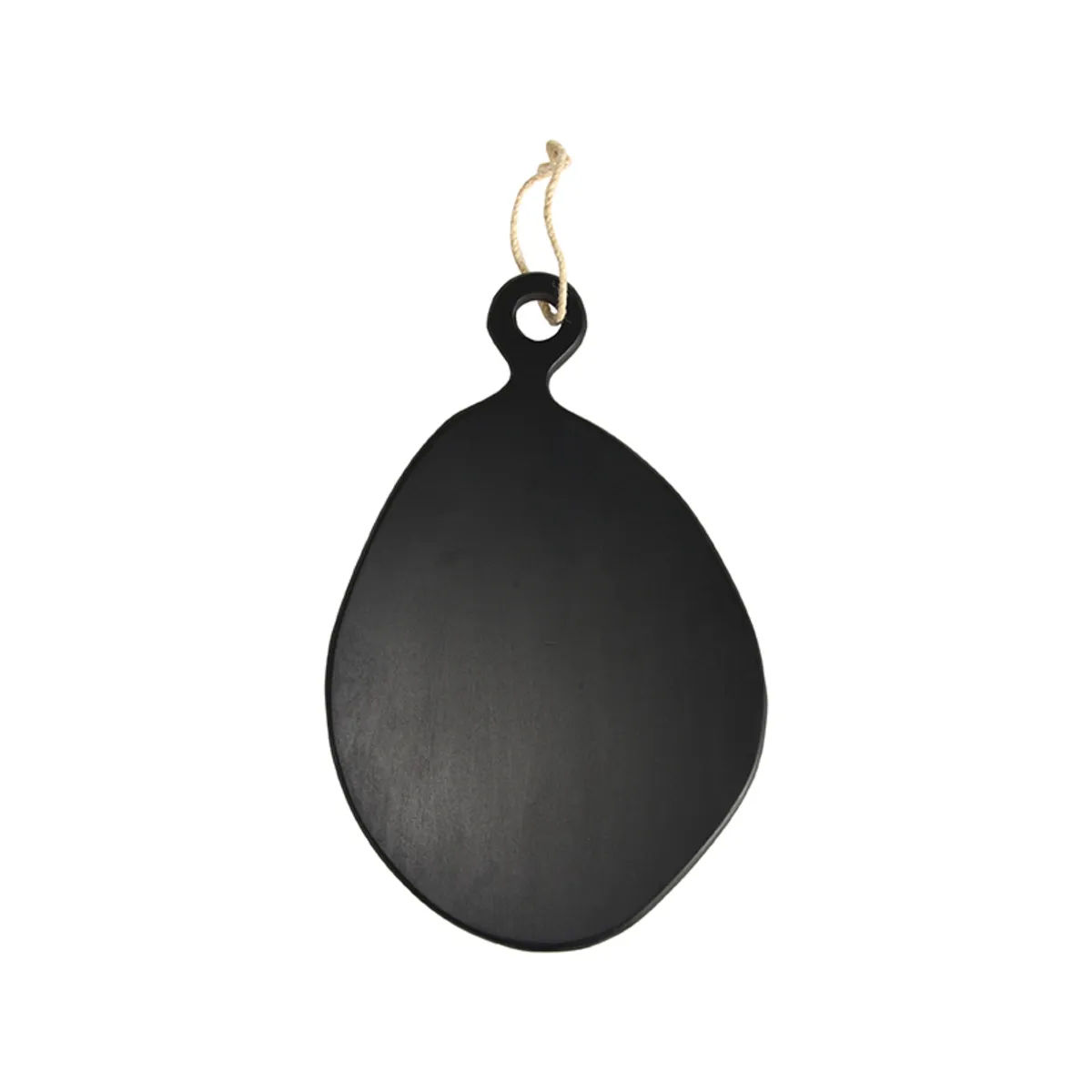 Serveerplank 40x26x1,5 cm - Zwart - Mangohout