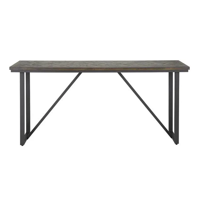 Console 170 Teca vine / Teakhout brownwash