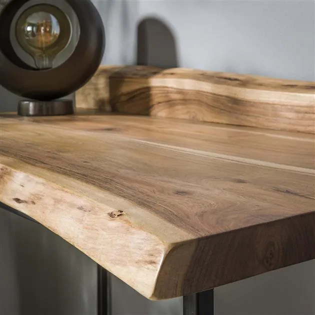 Bureau 110x60 live edge / Massief acacia naturel