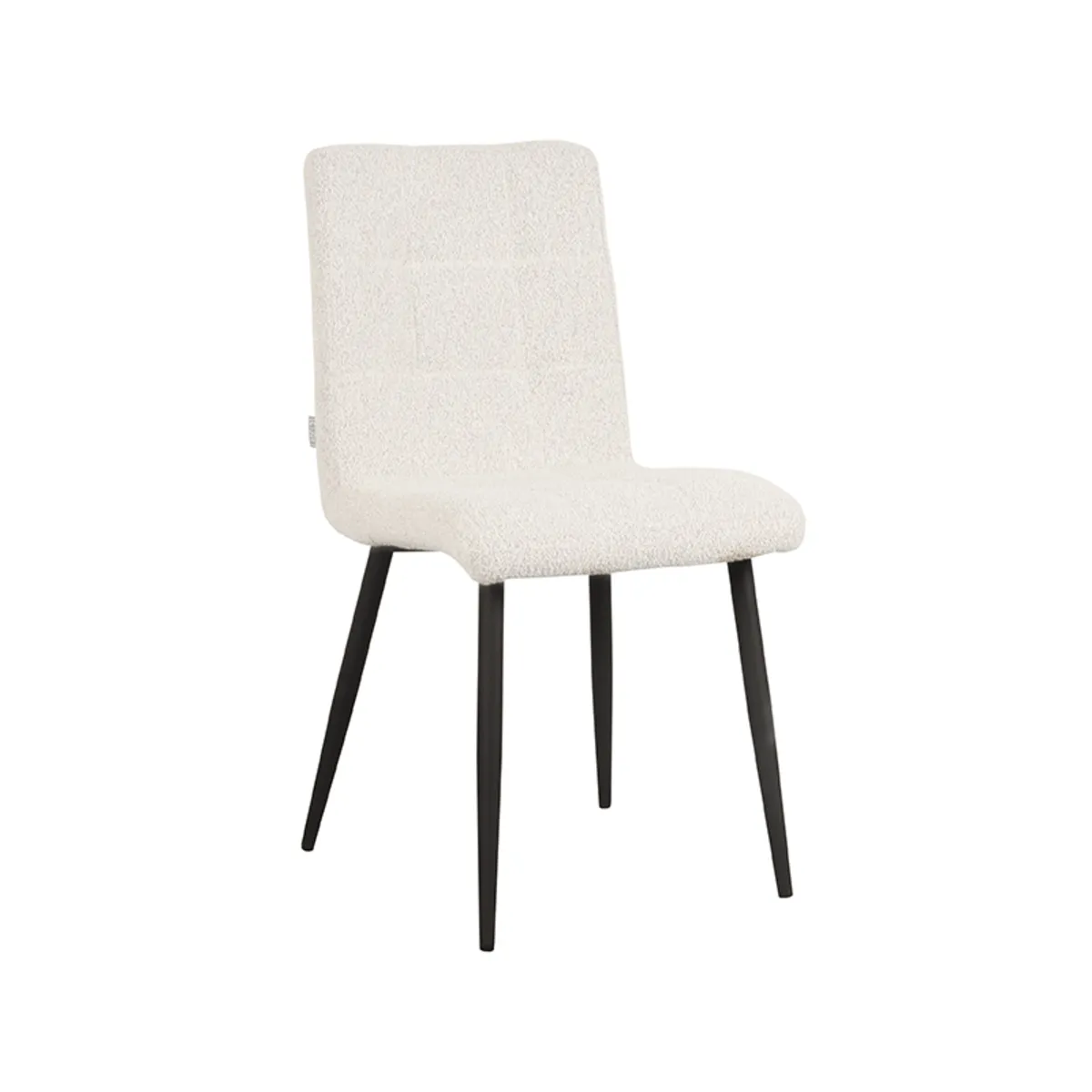 Eetkamerstoel Sam 57x45x86 cm - Naturel - Stof