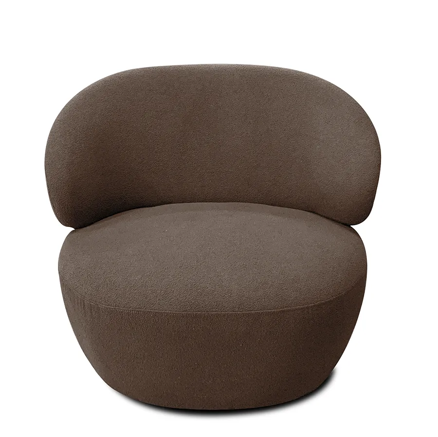 Fauteuil Toon Bouclé Taupe