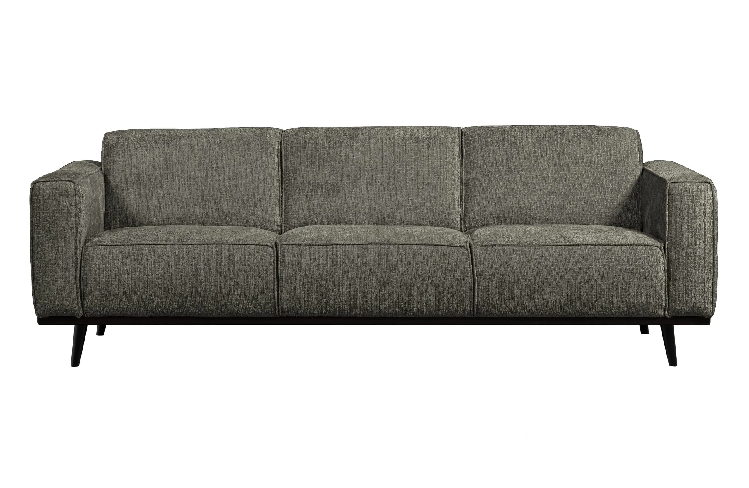 Statement 3-zits Bank 230 Cm Structure Velvet Frost