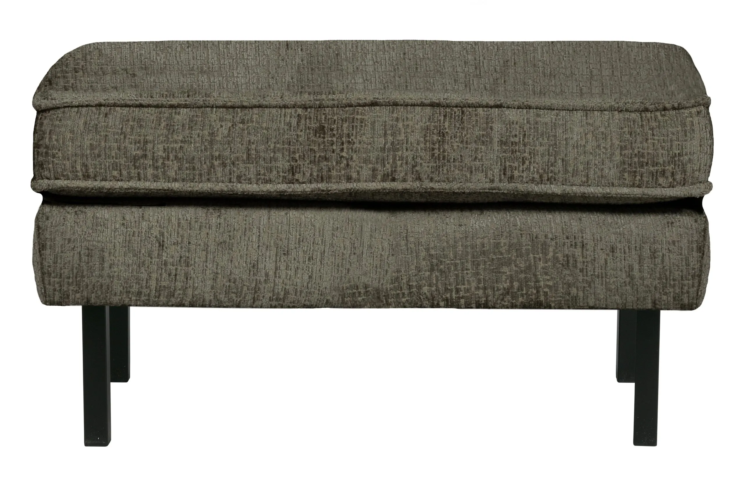 Rodeo Hocker Op Poten Structure Velvet Frost