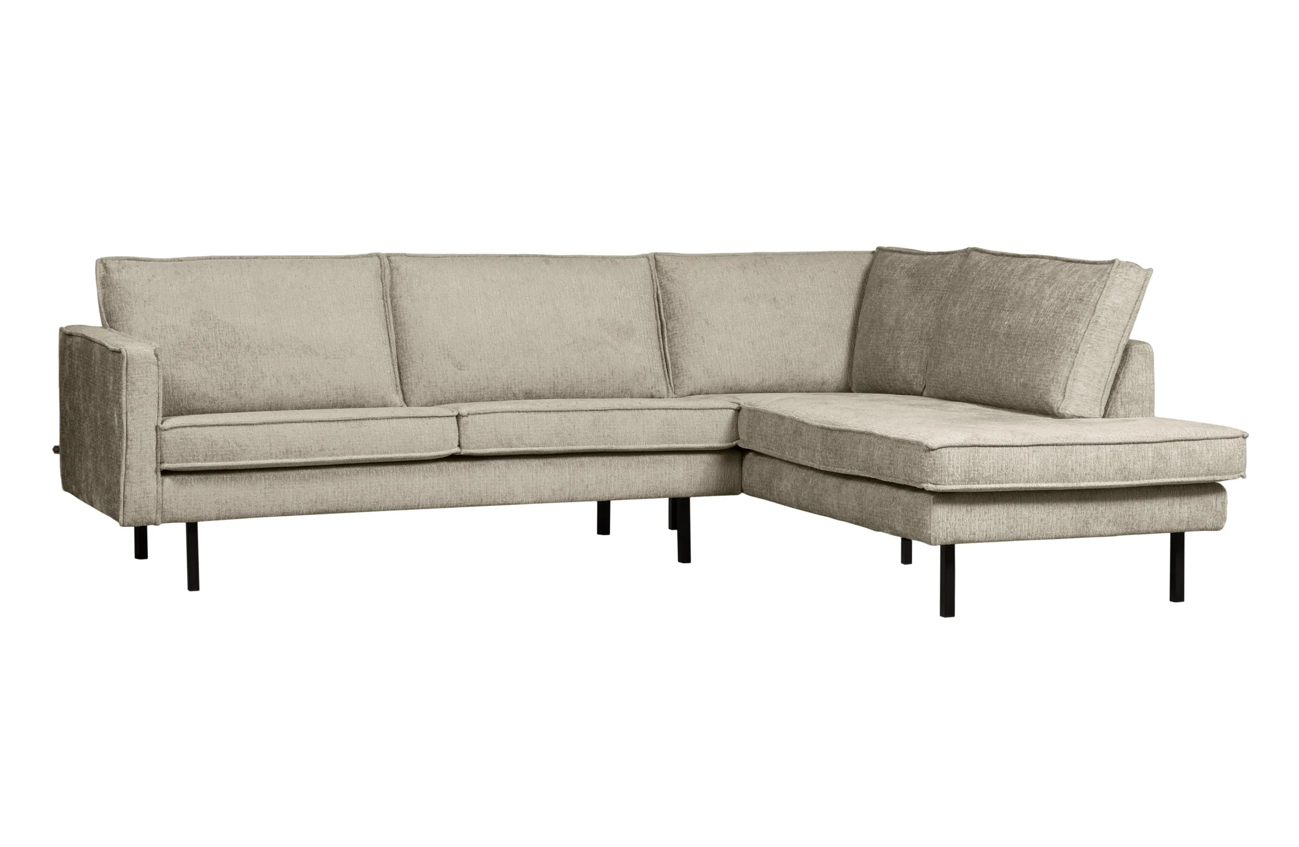 Rodeo Hoekbank Rechts Structure Velvet Wheatfield