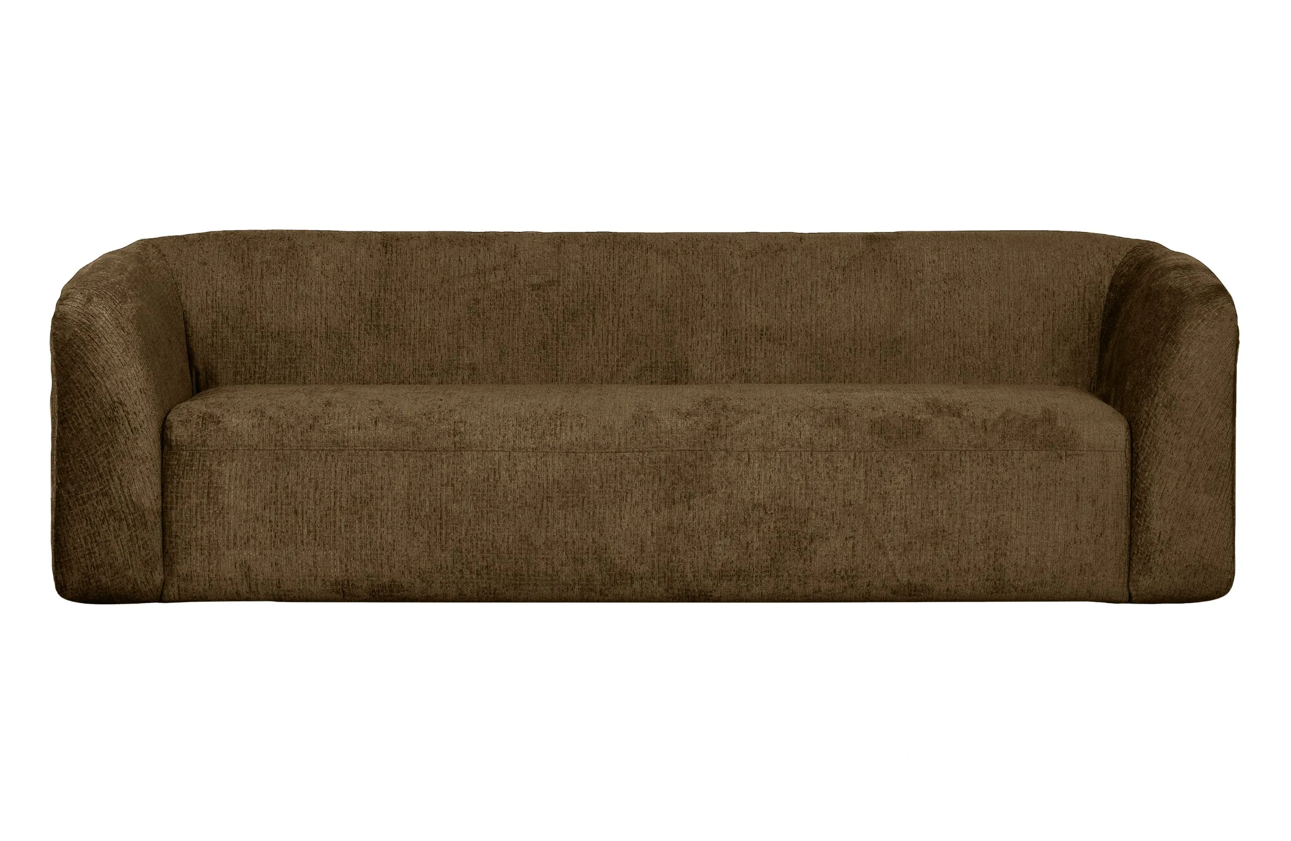 Sloping 3-zits Bank Structure Velvet Brass