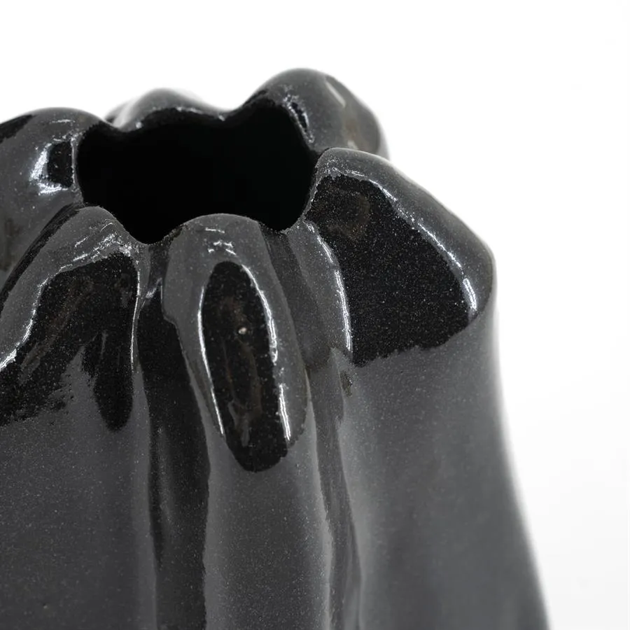 Vase Alba small - black