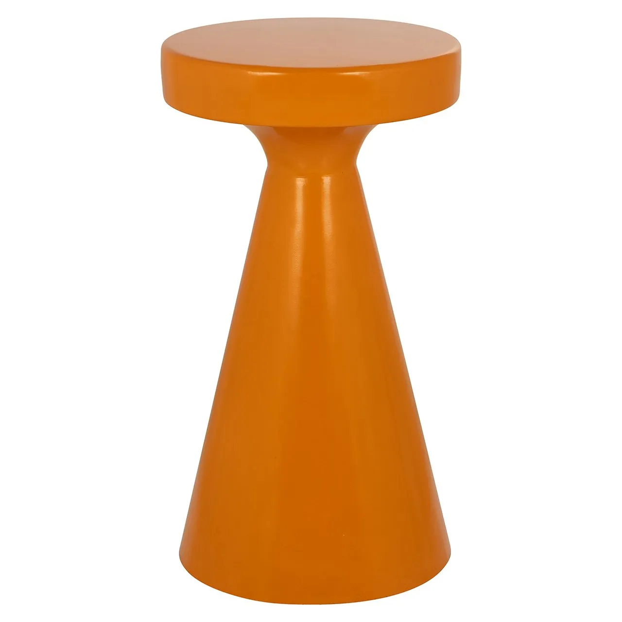 Bijzettafel Kimble oranje groot 30Ø