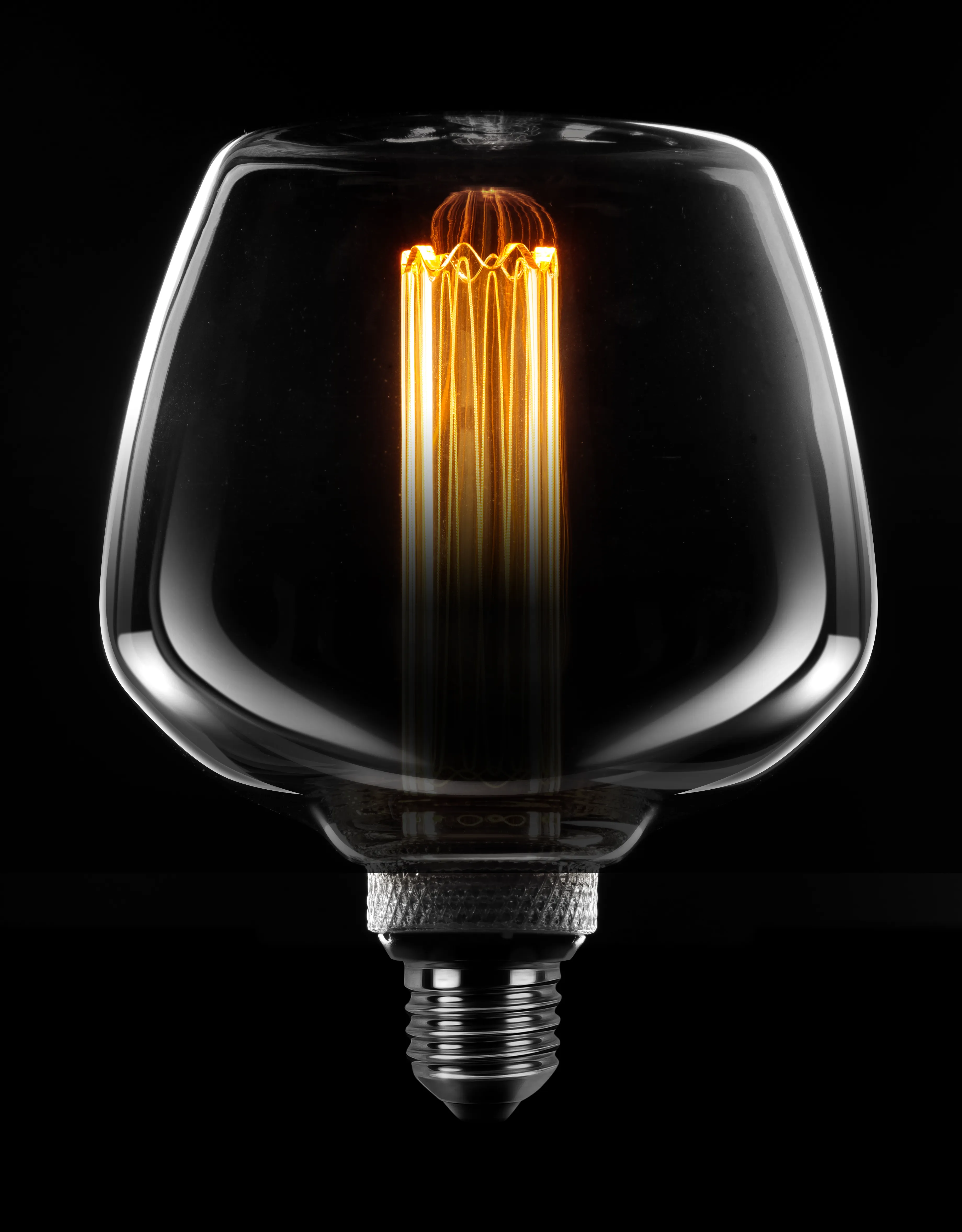 Deco led kooldraad 12x16cm 3 stappen dimbaar half smoke / half helder