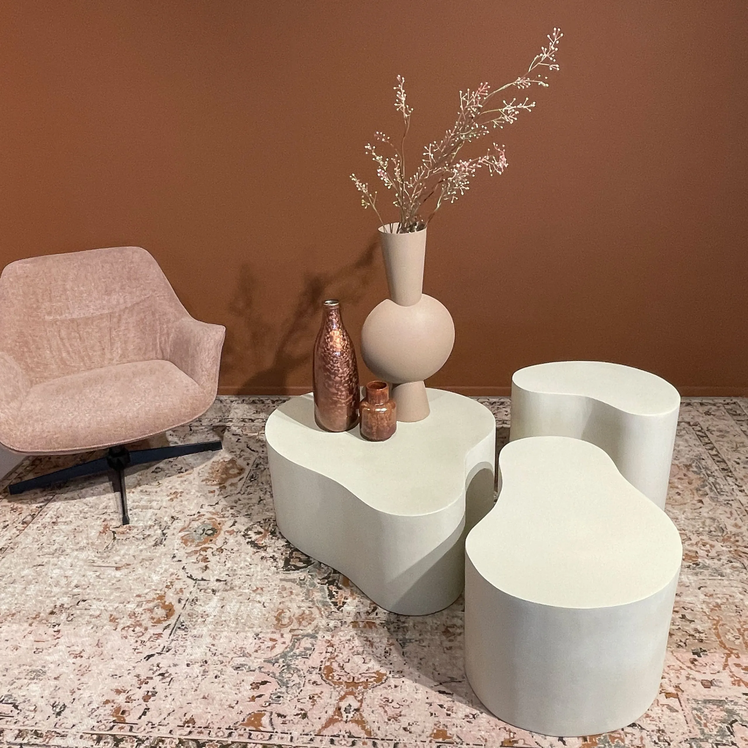 Brix Salontafel Organic Sandy 85cm