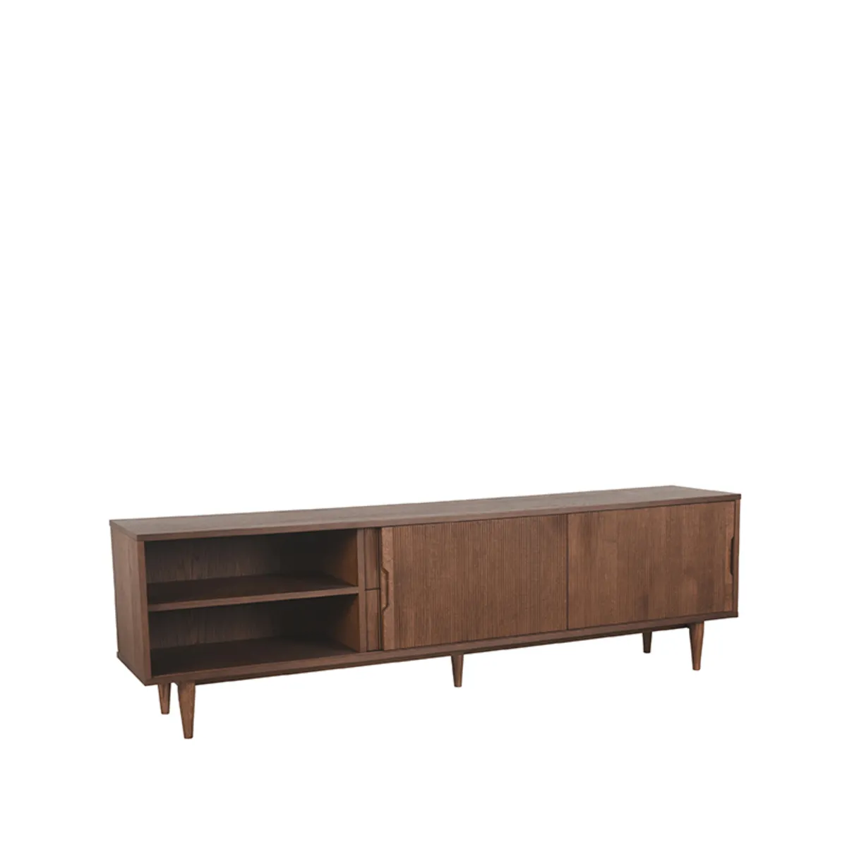 Tv-meubel Jule - Bruin - Eiken