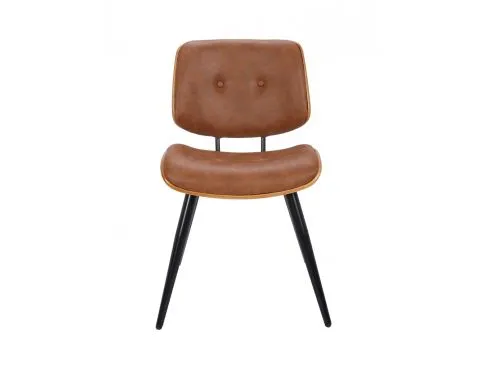 Design Meubels - Eetkamerstoel Ray III Cognac