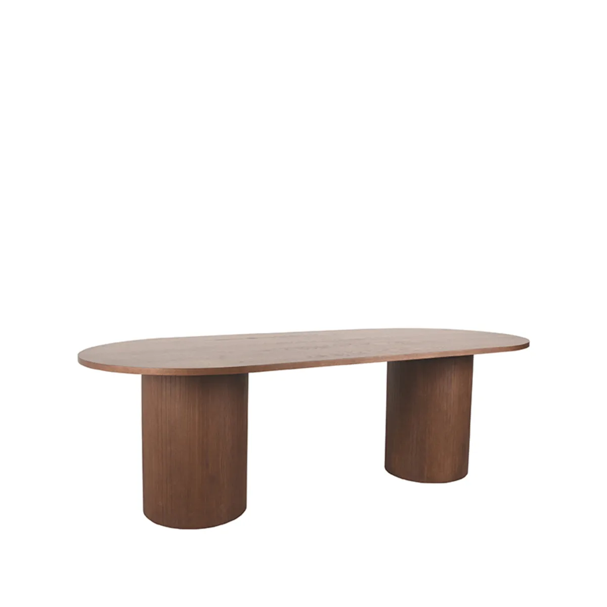 Eetkamertafel Oliva - Walnoot - Eiken