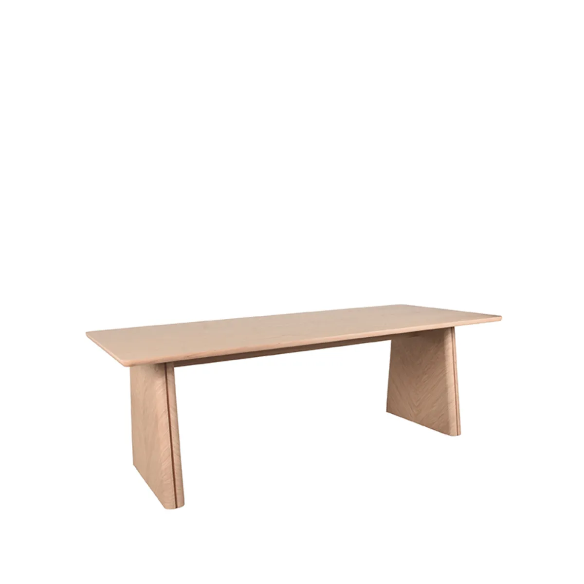Eettafel Jule 210x100x75 cm - Naturel - Eiken