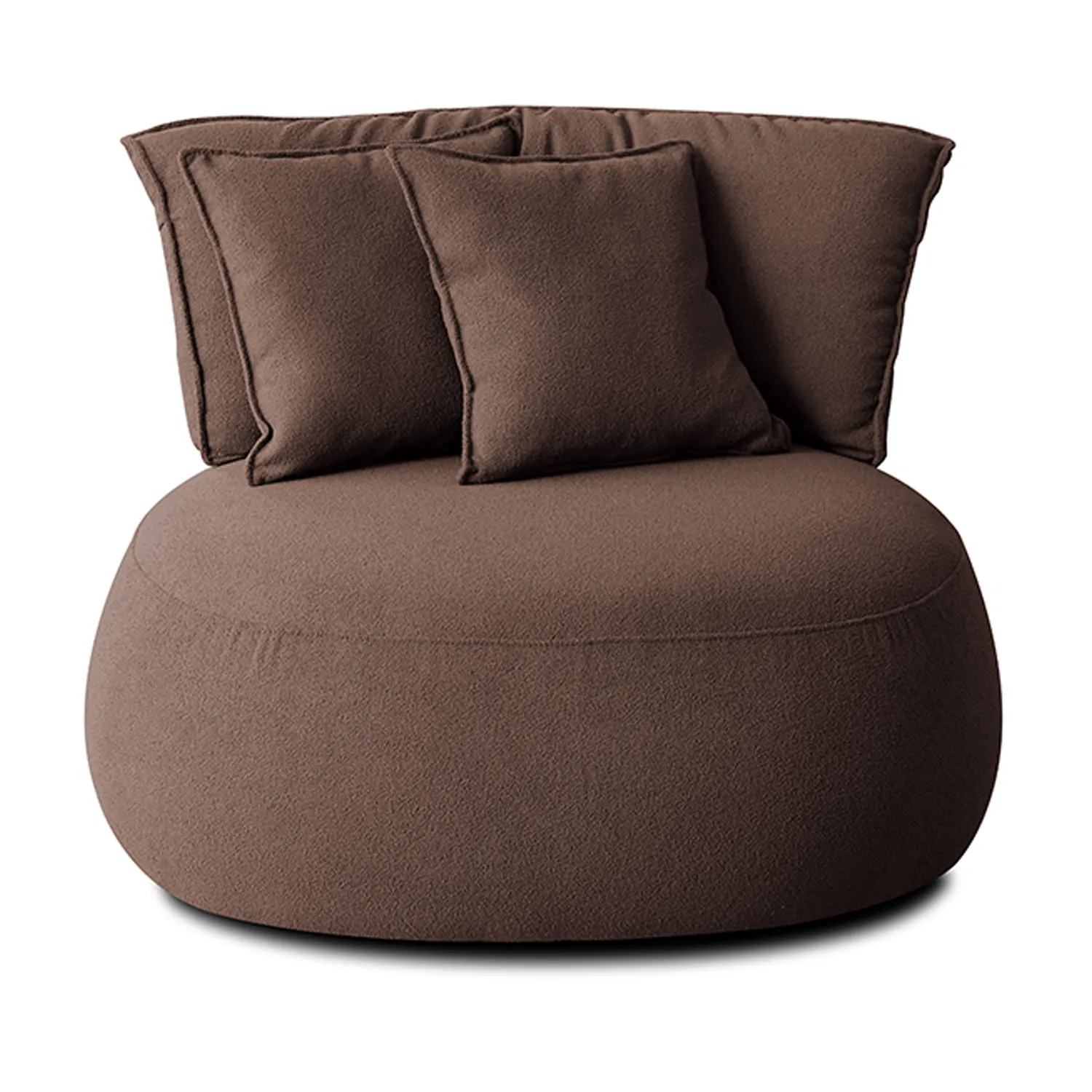 Fauteuil Robby Bouclé Bruin