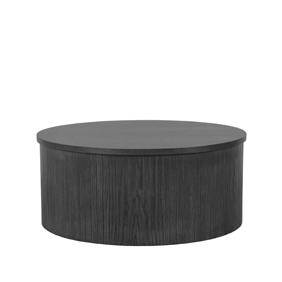 Salontafel Oliva - Zwart - Eiken
