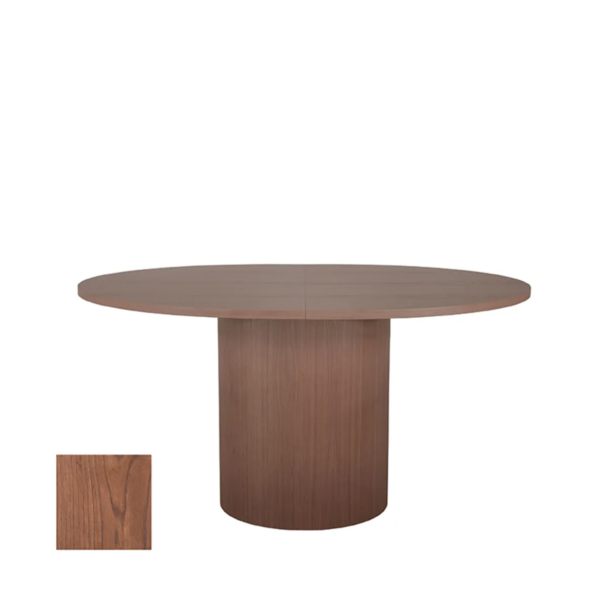 Eetkamertafel Oliva - Walnoot - Eiken