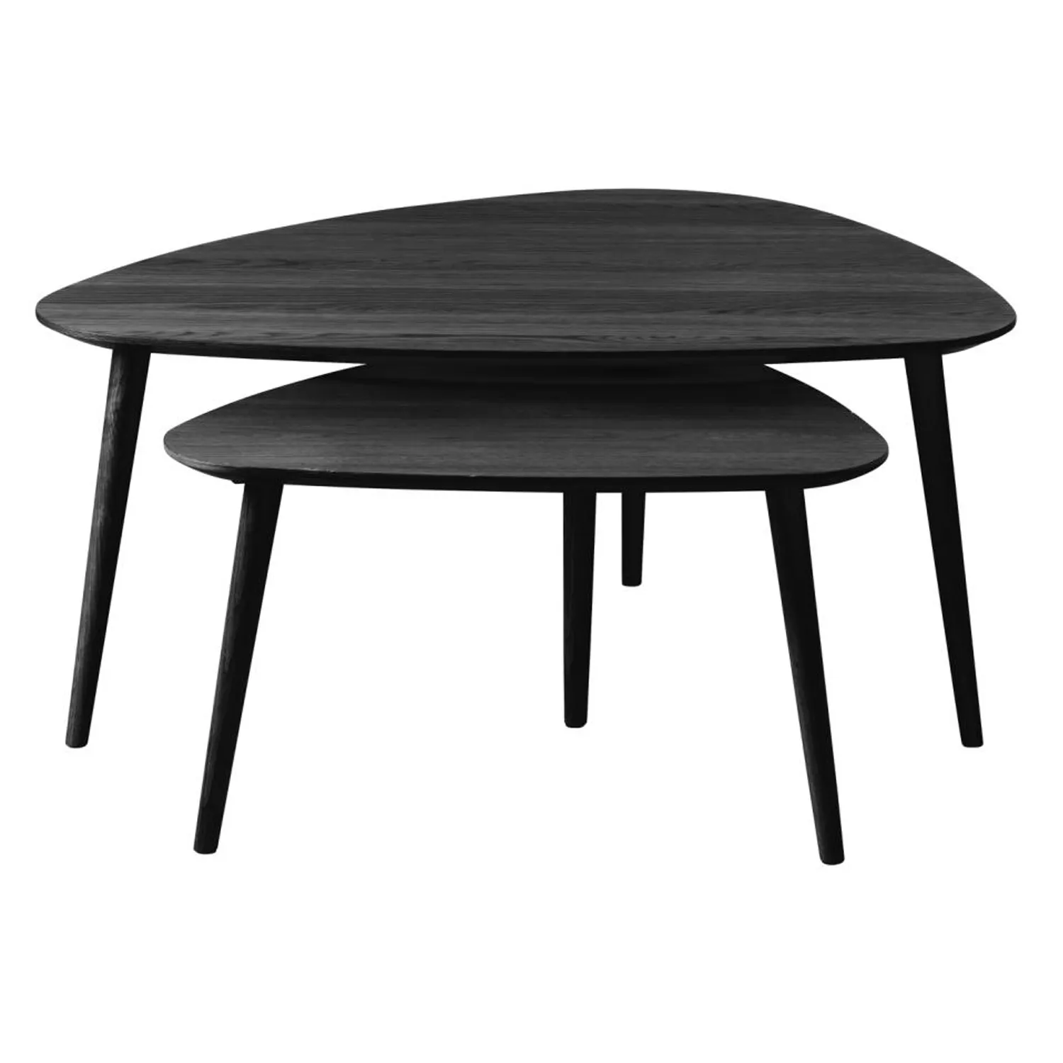 Salontafelset Adda Triangle Zwart