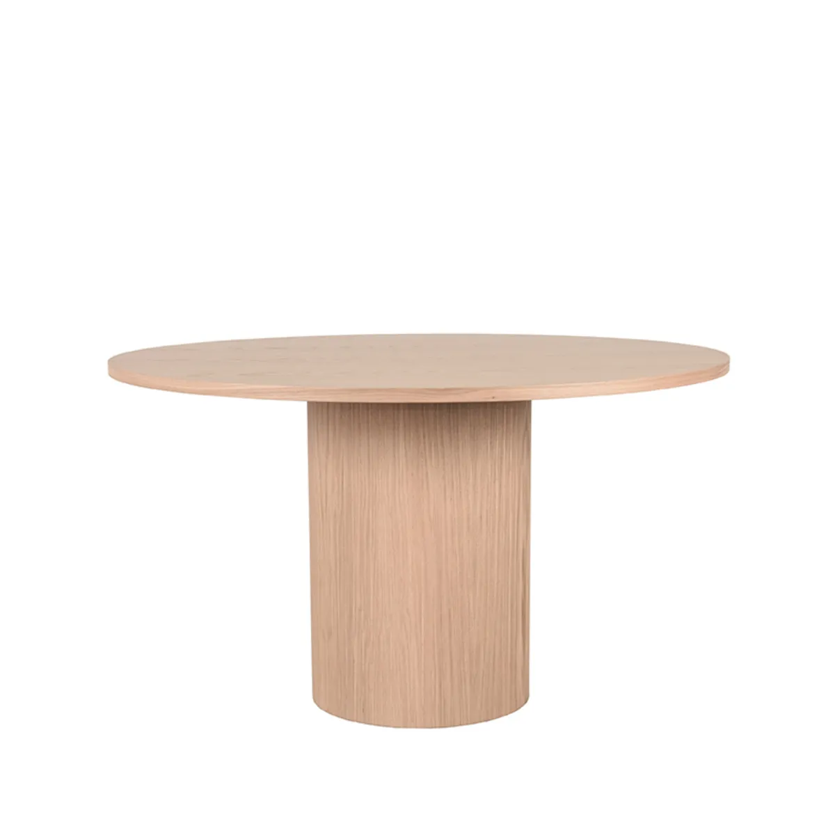 Eettafel Oliva 130x130x75 cm - Naturel - Eiken