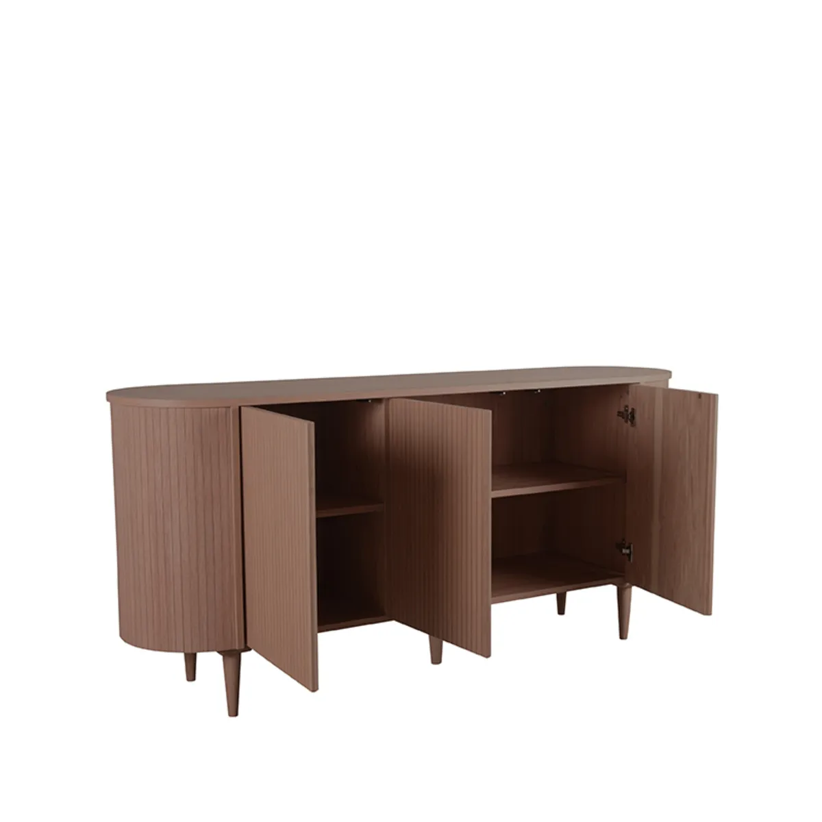 Dressoir Oliva - Walnoot - Eiken
