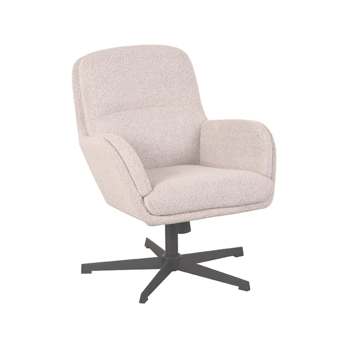 Fauteuil Moss - Naturel - Boucle