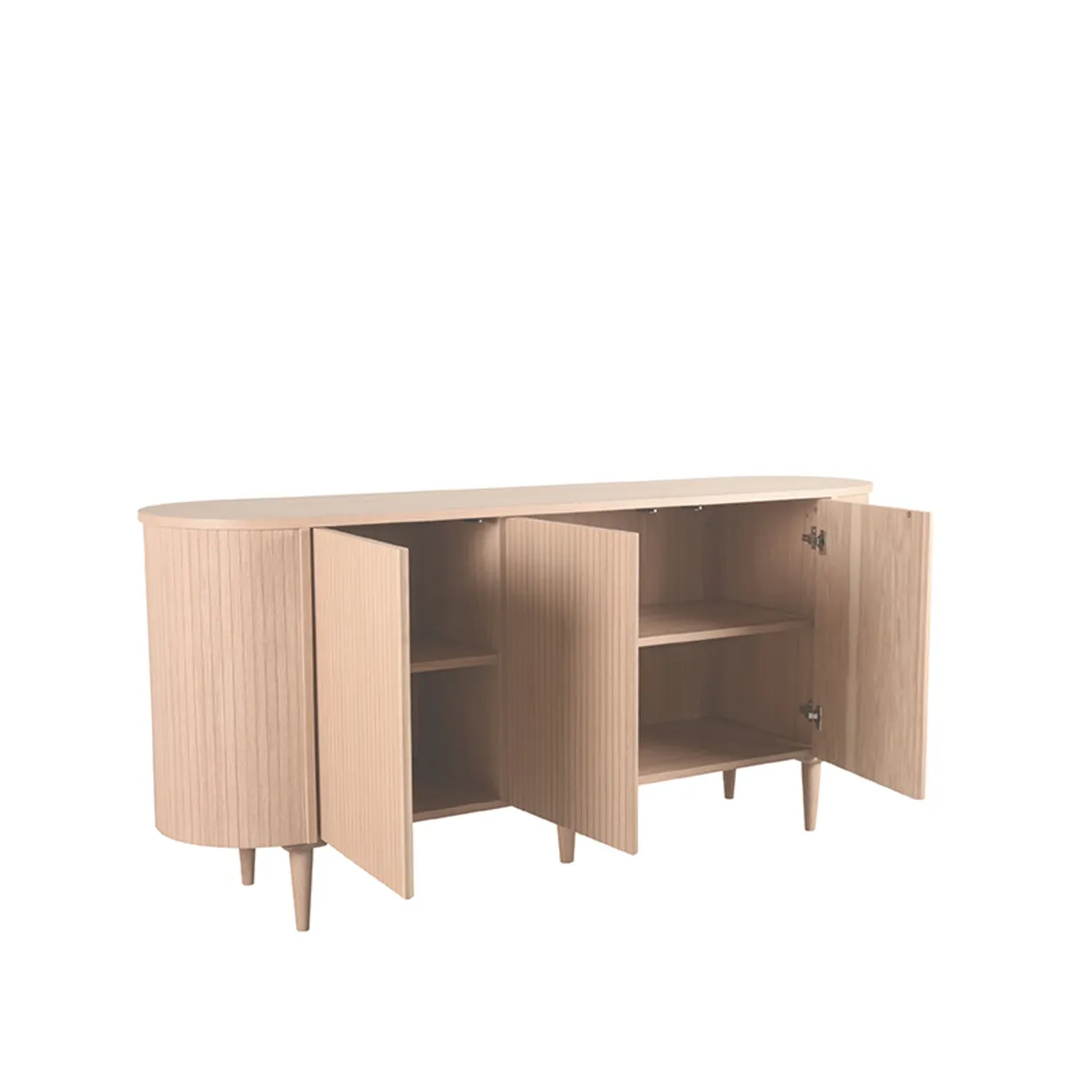 Dressoir Oliva - Naturel - Eiken
