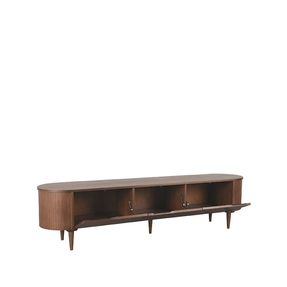 Tv-meubel Oliva - Walnoot - Eiken