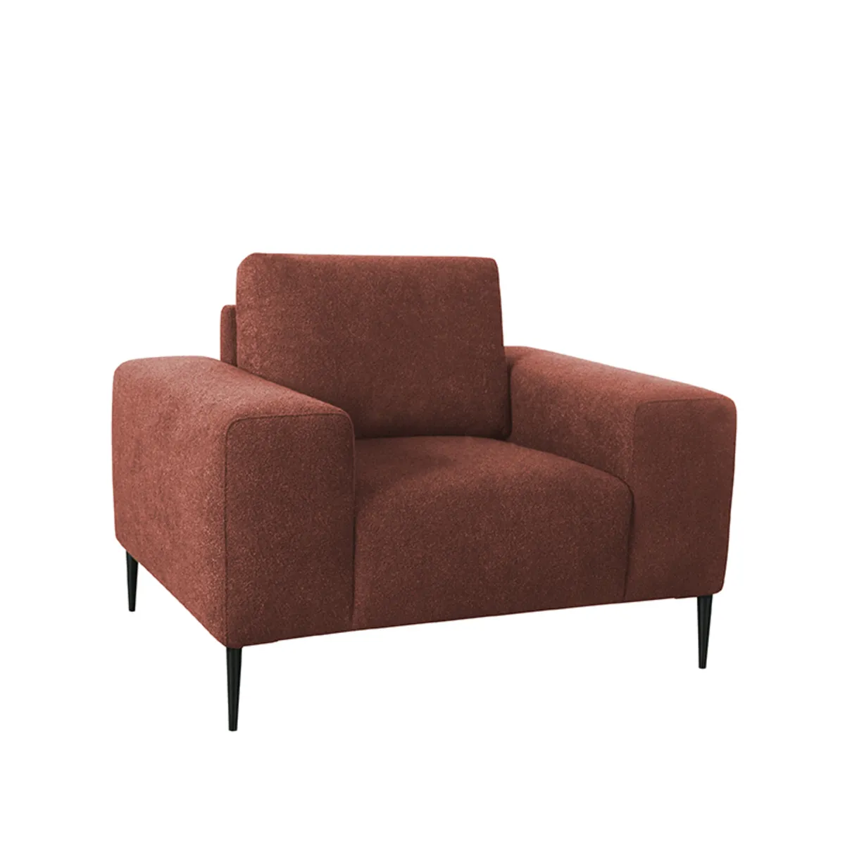 Bank Ferraro - Rust - Stof - 1-Zits