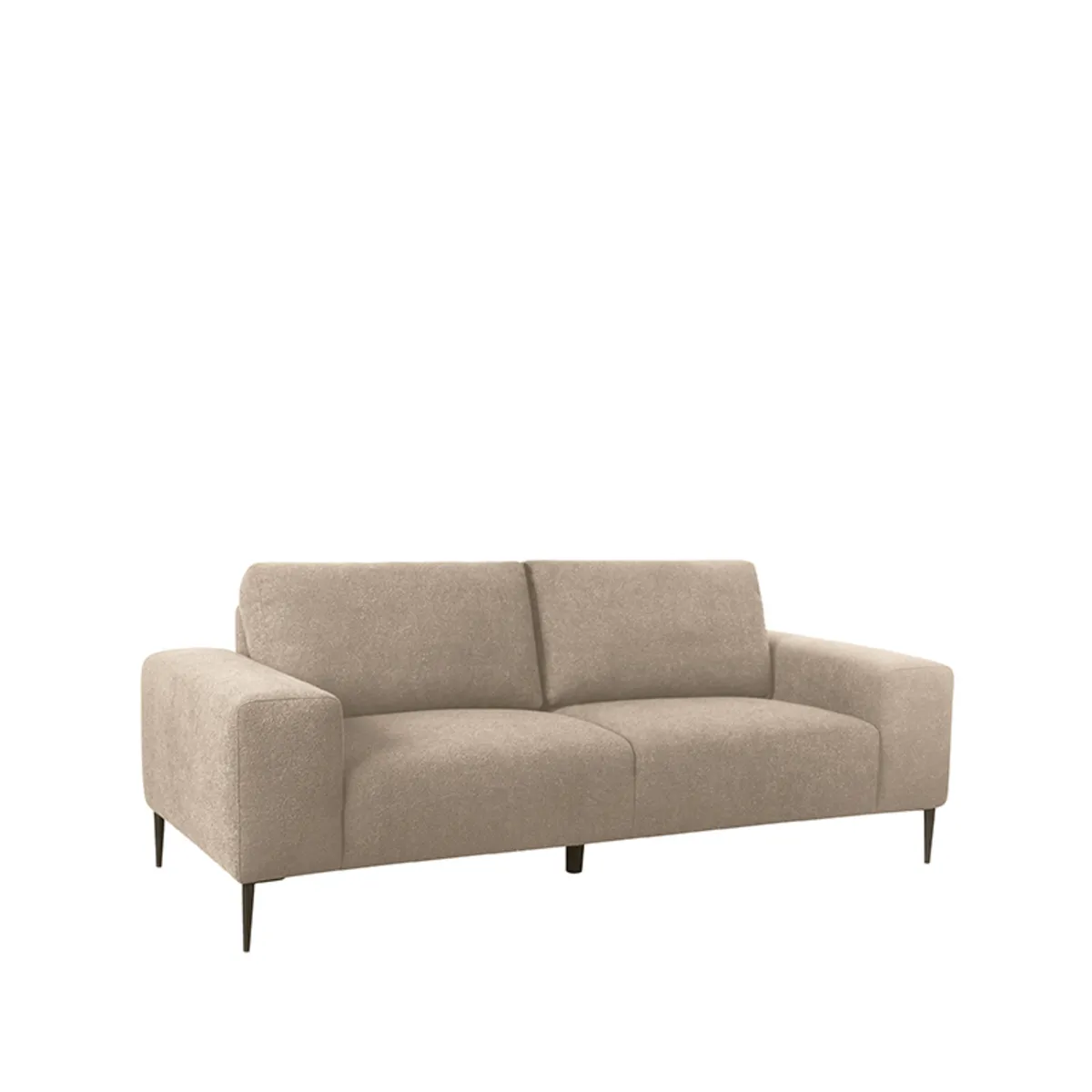 Bank Ferraro - Zand - Stof - 3-Zits