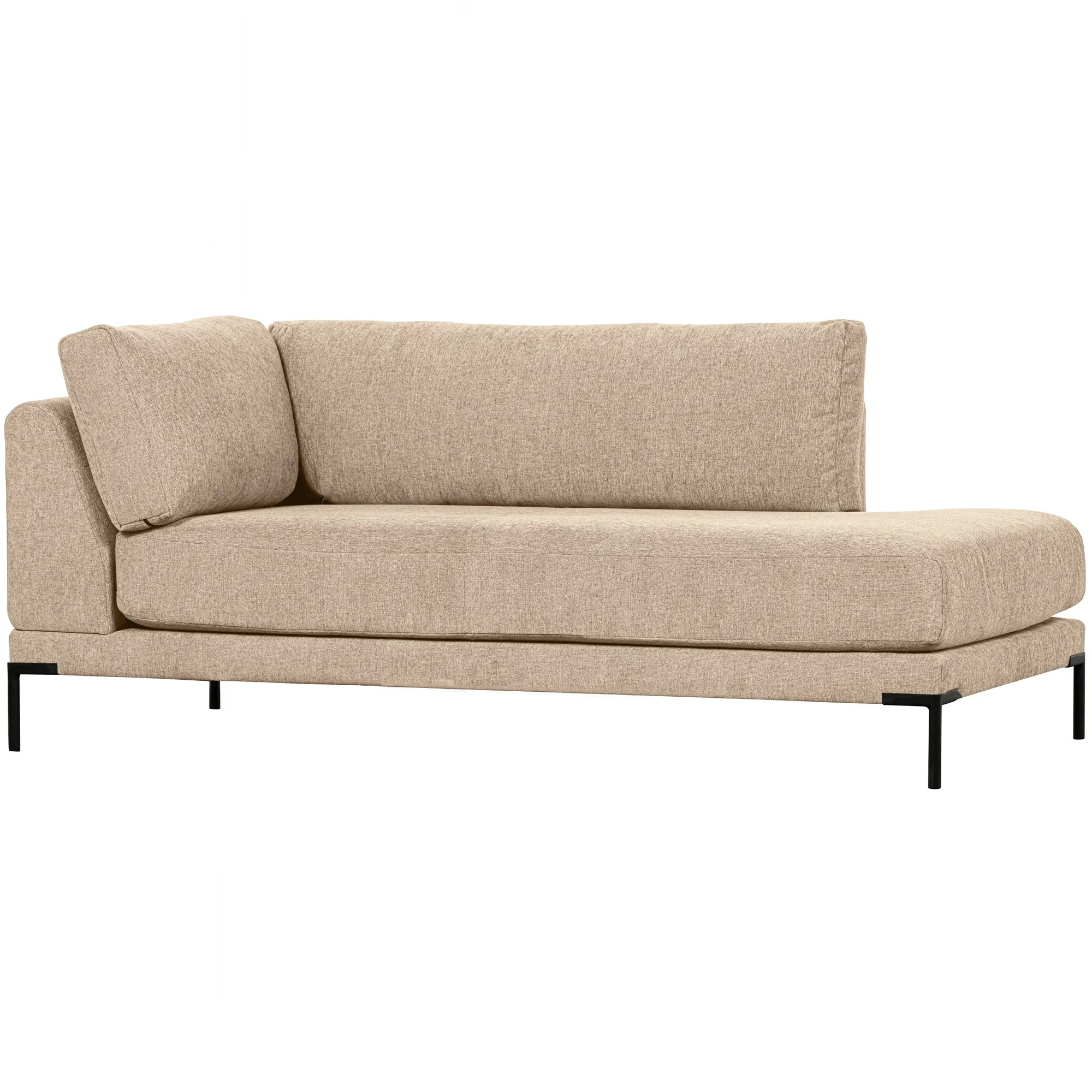 COUPLE LOUNGE ELEMENT RECHTS NATURAL MELANGE