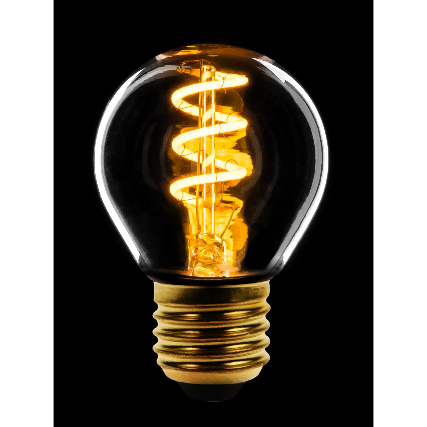 ETH kogel Led spiraal filament E27 4W 3 stappen dimbaar helder 2200K