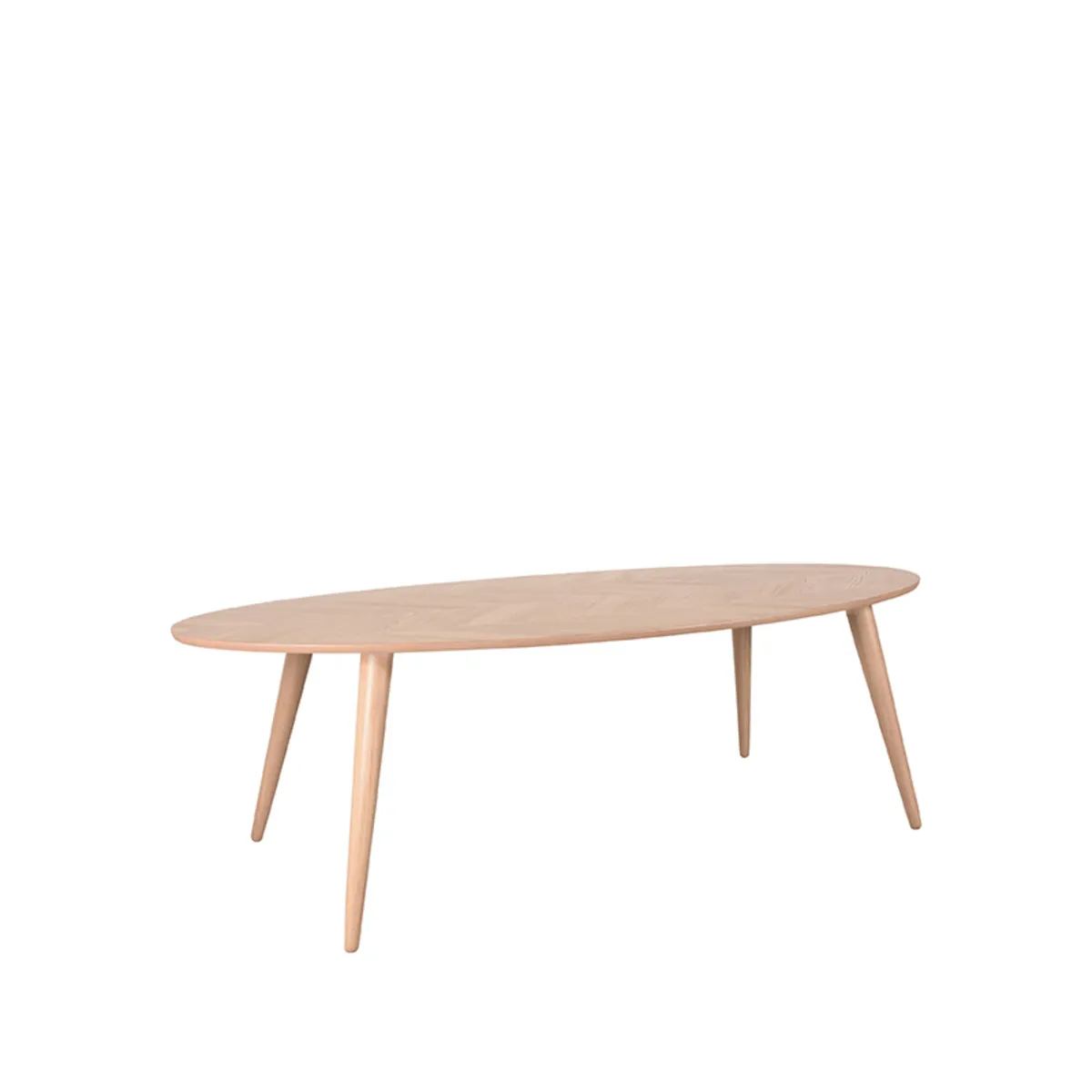 Eetkamertafel Ines - Naturel - Eiken - 210 cm