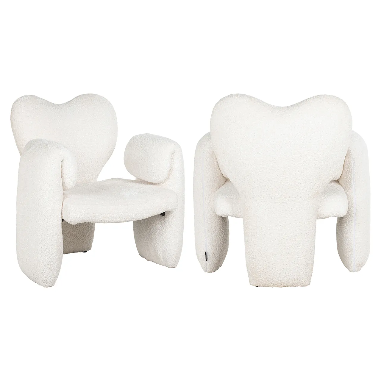 Fauteuil Didi white sheep (Sheep 02 white)