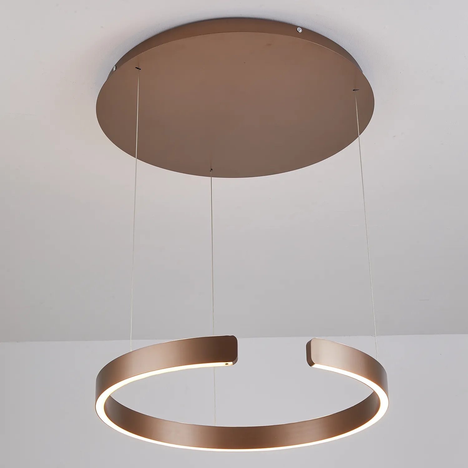 Hanglamp Circle 60cm Brons